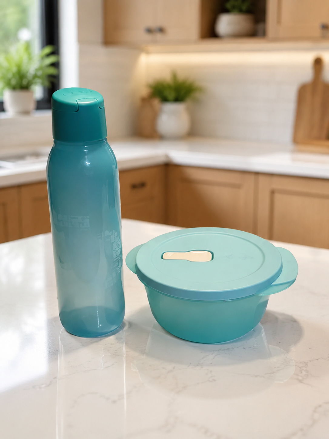 Ensemble repas aqua Tupperware