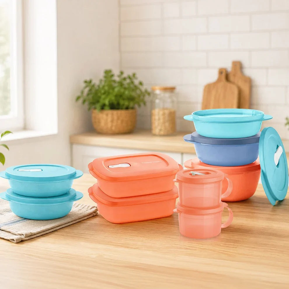 Ensemble pour les soirs de semaine Cristal-Ondes® PLUS de Tupperware®