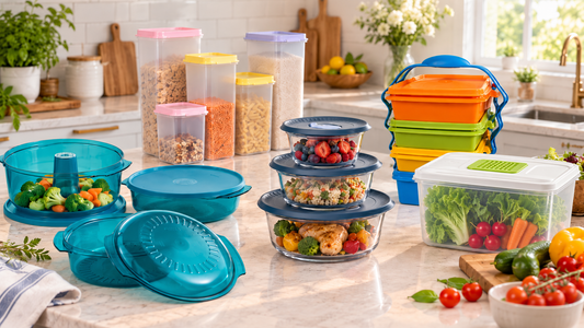 Les 5 Tupperware que j’utilise le plus souvent chez moi