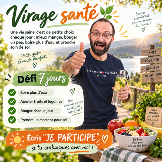 🌿 Virage santé : petits gestes, grands bienfaits! 💚