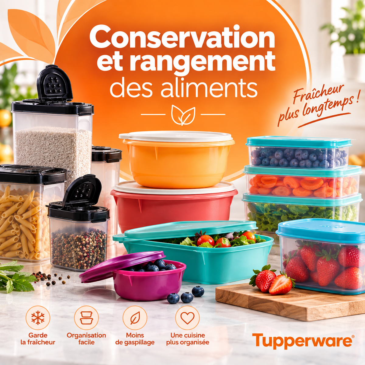 Conservation et rangement des aliments