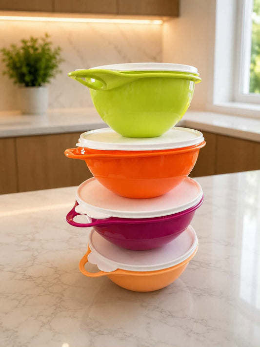 🥣✨ Set of 4 Tupperware® Grandma Bowls ✨🥣