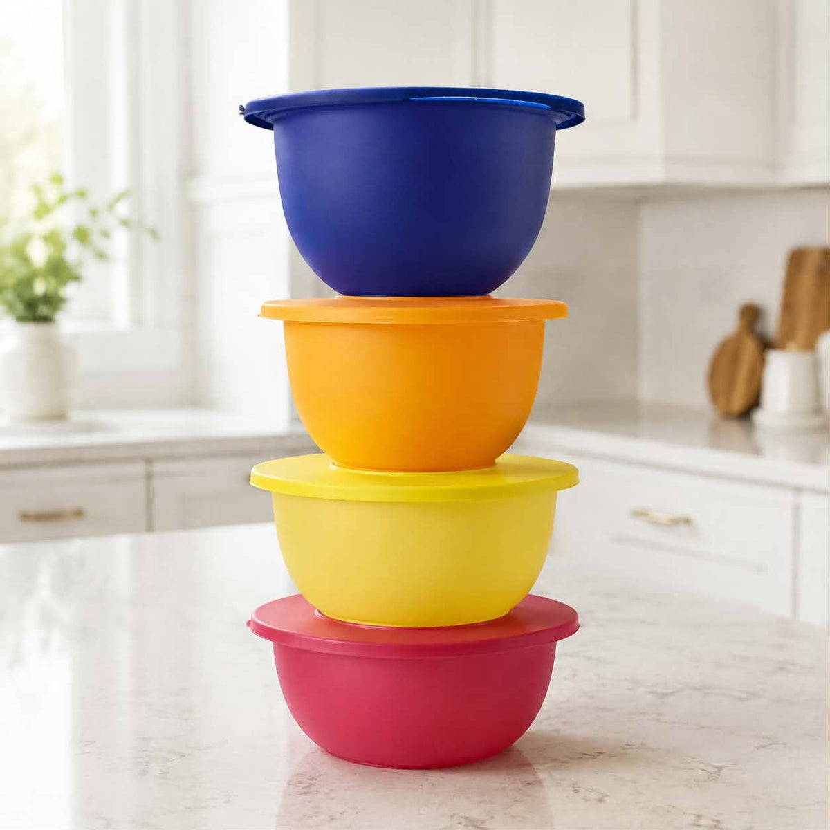Ensemble de 4 Bols Impressions classiques Tupperware