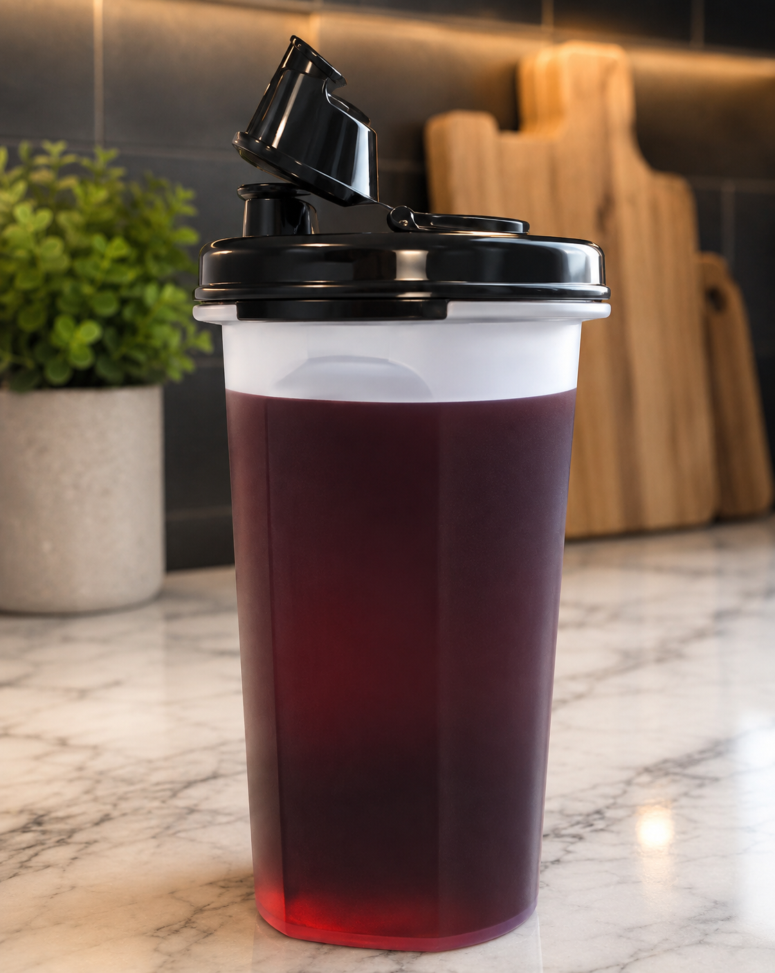 🍁 Pot à sirop Tupperware – Versez sans dégâts!