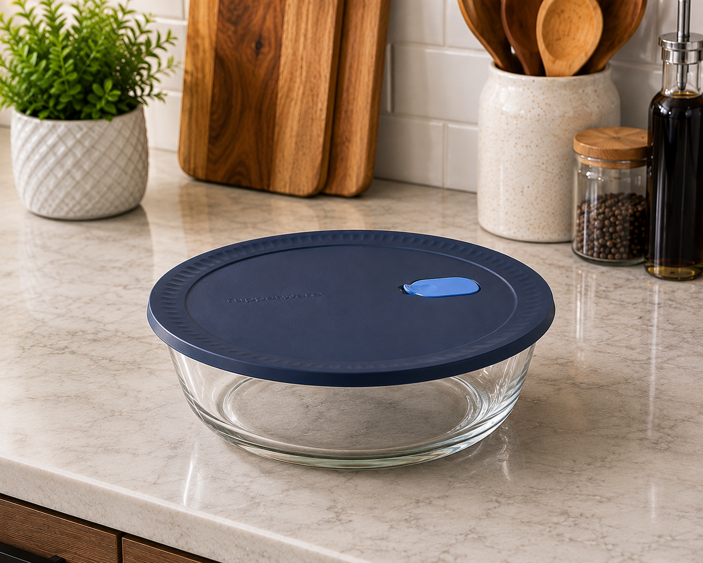 🥣 Voilà Rond Tupperware – Élégant, pratique et polyvalent!
