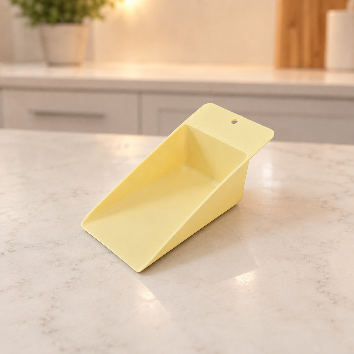 Pelle Tupperware jaune