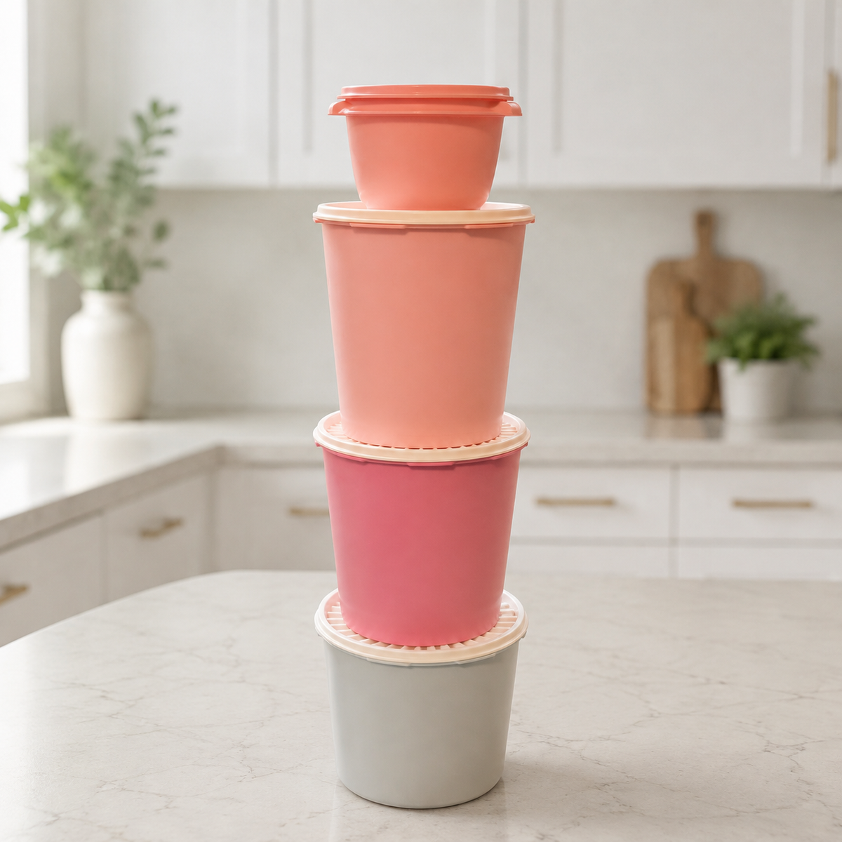 Ensemble de 4 bols Servaliers Tupperware