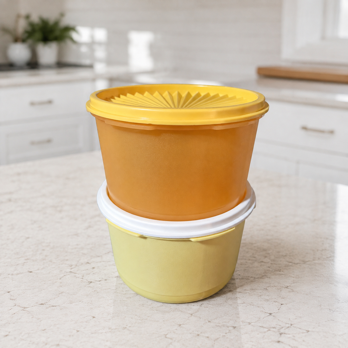 Ensemble de 2 Servaliers rétro Tupperware