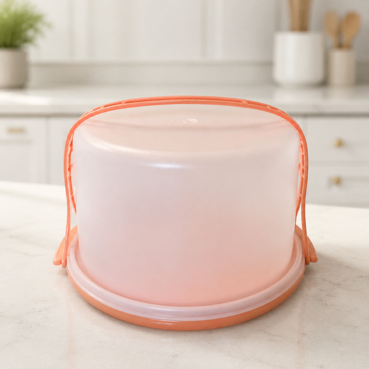 Cloche à gâteau Tupperware avec poignée – 2 couleurs