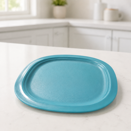 Assiettes Tupperware colorées
